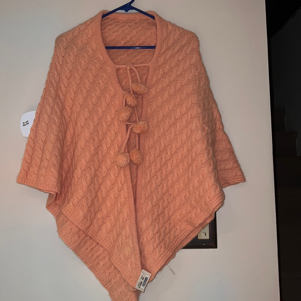 Brand New Ralph Lauren Cableknit Poncho
